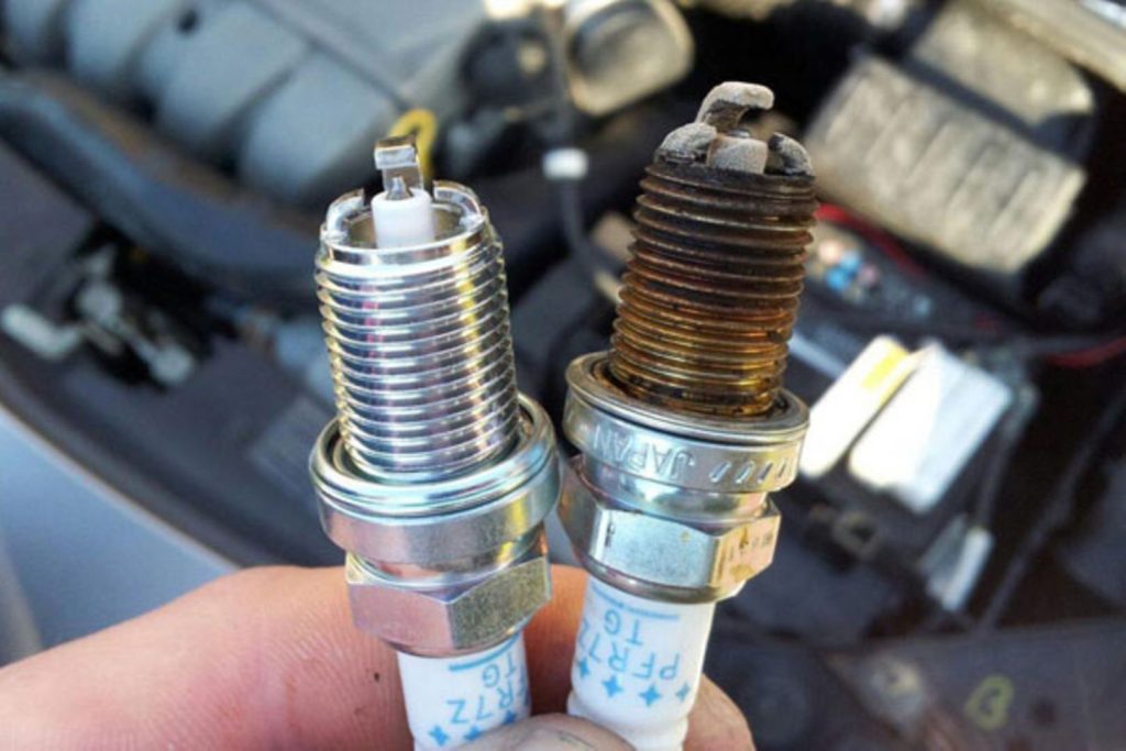 signs of a bad spark plug